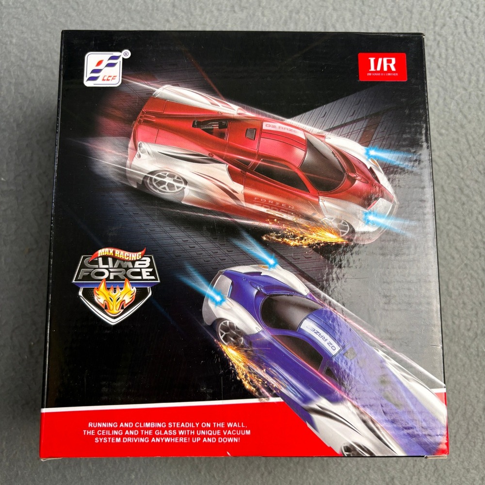 Lichengfeng Max Racing Climb Force Wall Climbing RC Car Blue 139-21 Infrared Toy
